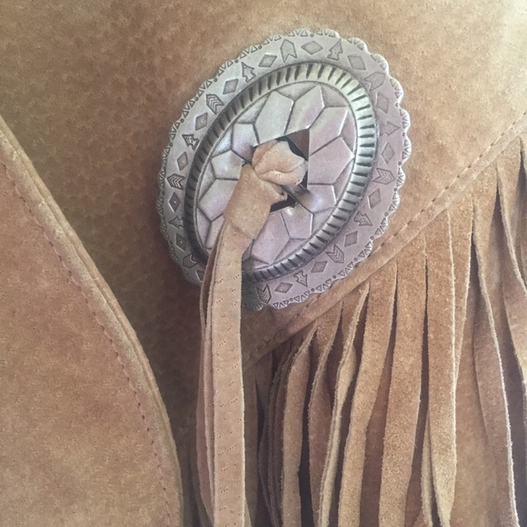 Cropped camel western leather vintage!🌈 - Picture 6 of 6